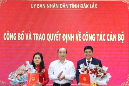 Bà Lê Thị Thanh Xuân được bổ nhiệm làm Giám đốc Sở Giáo dục và Đào tạo Đắk Lắk