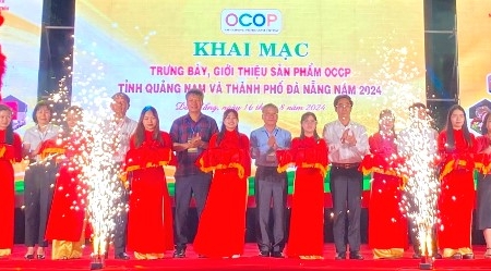 Hơn 200 sản phẩm thương hiệu OCOP đặc trưng của Quảng Nam, Đà Nẵng hội tụ