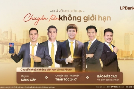 Gia tăng trải nghiệm chi tiêu với dịch vụ Lộc Phát chuyển tiền không giới hạn của LPBank