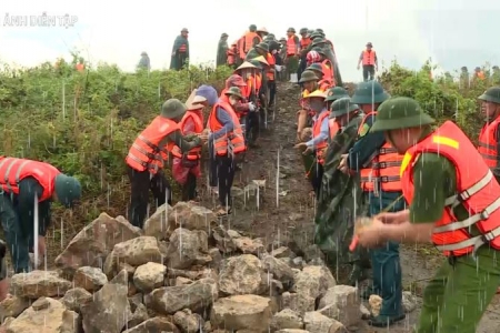 Ninh Bình diễn tập phòng chống thiên tai, đảm bảo an toàn mùa mưa bão