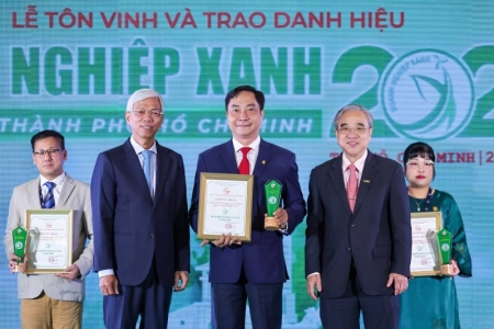 EVNHCMC: Lần thứ hai liên tiếp nhận danh hiệu “Doanh nghiệp xanh thành phố Hồ Chí Minh”