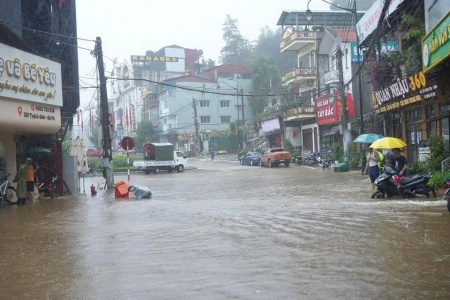 Lào Cai: Nhiều tuyến đường giao thông bị sạt lở, 133,05ha lúa, hoa màu bị ảnh hưởng