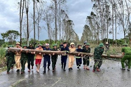 Hải Dương: Huy động tổng lực khắc phục hậu quả bão số 3