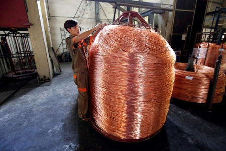 Giá kim loại đồng ngày 9/9: Tiếp tục giảm trong khi đồng USD tăng giá