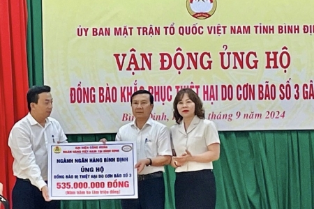 Bình Định: Nhiều hoạt động nghĩa tình hướng về miền Bắc