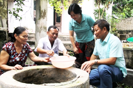 Bắc Giang chủ động triển khai các biện pháp vệ sinh môi trường, phòng ngừa dịch bệnh sau lũ