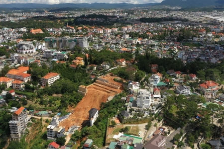 Lâm Đồng: Ra sức phòng chống, ứng phó các điểm có nguy cơ sạt lở, lũ quét