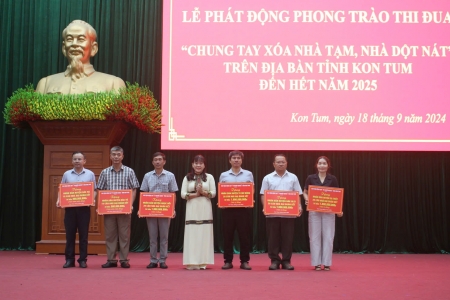 Kon Tum chung tay xóa nhà tạm, nhà dột nát đến hết năm 2025