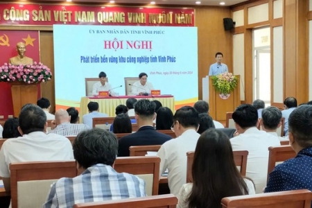 Đề xuất nhiều giải pháp gỡ vướng phát triển khu công nghiệp ở Vĩnh Phúc