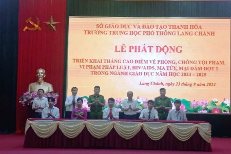 Thanh Hóa phát động triển khai tháng cao điểm về phòng, chống tội phạm, vi phạm pháp luật