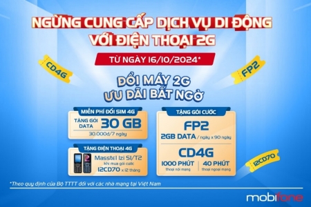 MobiFone tích cực đồng hành cùng khách hàng chuyển đổi công nghệ di động