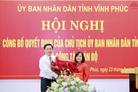 Bổ nhiệm nữ Giám đốc Sở Tài chính