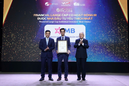 MB nhận ‘cú đúp’ giải thưởng tại IR Awards 2024