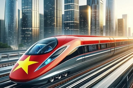 Đầu tư xây dựng tuyến đường sắt Bắc - Nam có tốc độ thiết kế 350 km/h "thẳng nhất có thể"