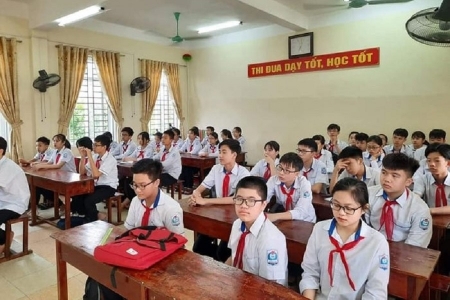 Hà Tĩnh thí điểm cho học sinh THCS nghỉ học ngày thứ Bảy