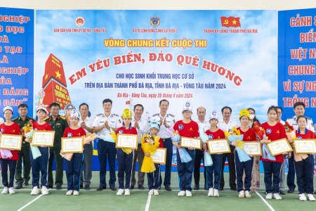 Sôi nổi cuộc thi Em yêu biển, đảo quê hương tại TP. Bà Rịa