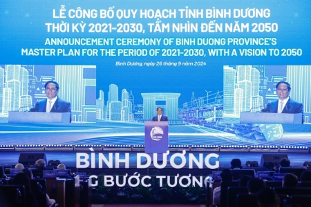 Bình Dương năng động, sáng tạo, là động lực phát triển lớn của vùng kinh tế trọng điểm phía Nam và cả nước