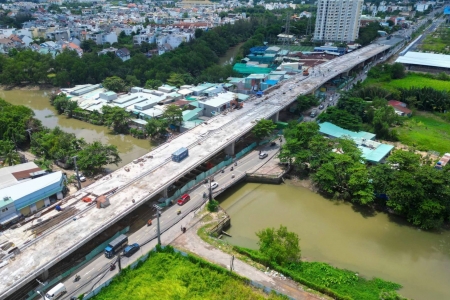 TP. Hồ Chí Minh sẽ thông xe cầu Nam Lý vào ngày 2/10