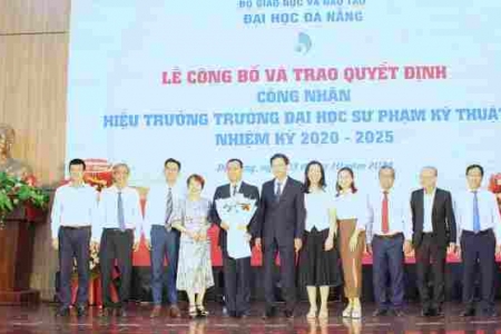 Trường Đại học Sư phạm Kỹ thuật Đà Nẵng có tân Hiệu trưởng