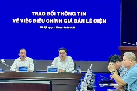 Từ hôm nay (11/10): Tăng giá bán lẻ điện