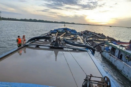 Tiền Giang: Phát hiện hàng trăm vụ vi phạm khai thác tài nguyên, xử phạt trên 10 tỷ đồng