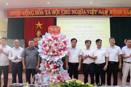 Huyện Hải Hậu gặp mặt doanh nghiệp, doanh nhân