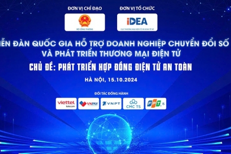 Sắp diễn ra Diễn đàn quốc gia hỗ trợ doanh nghiệp chuyển đổi số và phát triển thương mại điện tử