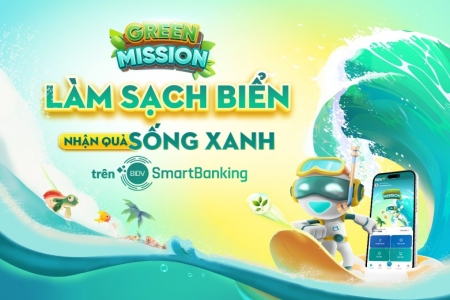 Làm sạch biển, nhận quà “sống xanh”