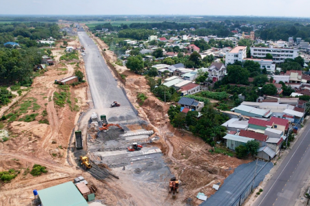 Đã giải tỏa hơn 90% mặt bằng dự án đường Vành đai 3 TP. Hồ Chí Minh đoạn qua Đồng Nai