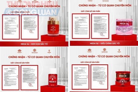 Sản phẩm mang thương hiệu Duyên Thị được công bố dưới dạng trang, thiết bị y tế loại A