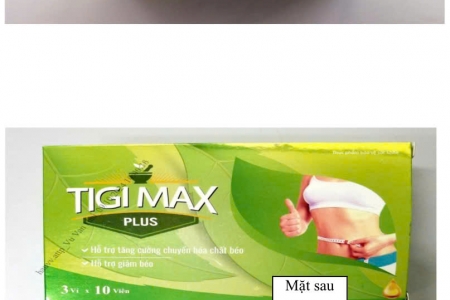 Sản phẩm TIGI MAX PLUS chứa chất cấm Sibutramine, Phenolphtalein