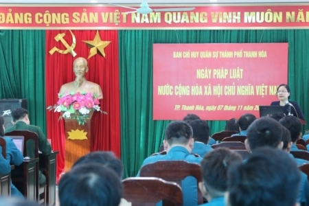 Thanh Hóa: Tuyên truyền, phổ biến một số nội dung quan trọng trong lĩnh vực nghĩa vụ quân sự