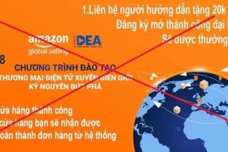 Cảnh báo việc lừa đảo, mạo danh sàn thương mại điện tử Amazon