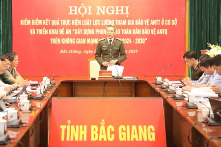 Bắc Giang: Xây dựng phong trào toàn dân bảo vệ an ninh Tổ quốc trên không gian mạng