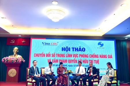 Vina CHG phối hợp tổ chức Hội thảo “Chuyển đổi số trong lĩnh vực phòng chống hàng giả và xâm phạm quyền sở hữu trí tuệ”