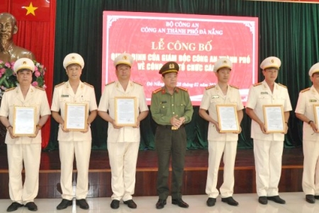 Đà Nẵng: Giải thể công an cấp quận, huyện và nhận công tác mới