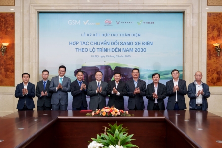 GSM và SAMCO hợp tác thúc đẩy chuyển đổi xe buýt điện tại TP. HCM