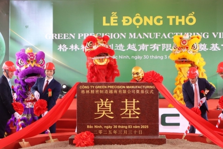 Bắc Ninh: Động thổ 2 dự án công nghệ cao với tổng mức đầu tư hơn 640 triệu