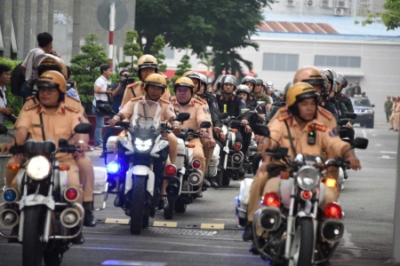 Công an TP. HCM ra quân thi đua đặc biệt lập thành tích chào mừng 50 năm Giải phóng miền Nam