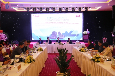 Hội thảo quốc tế "Hoàn thiện thể chế nhằm hiện thực hóa nguyên tắc ‘lợi ích hài hòa, rủi ro chia sẻ’ trong lĩnh vực đầu tư trực tiếp”