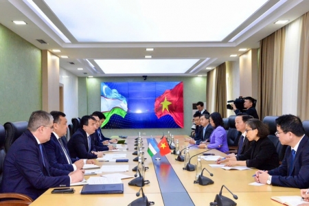 Uzbekistan - Việt Nam thúc đẩy hợp tác trên các lĩnh vực kinh tế, thương mại, đầu tư