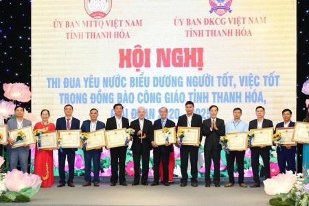 Biểu dương người tốt, việc tốt trong đồng bào Công giáo tỉnh Thanh Hóa giai đoạn 2020-2025