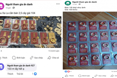 Người dân cần thận trọng khi mua bán vàng trên mạng