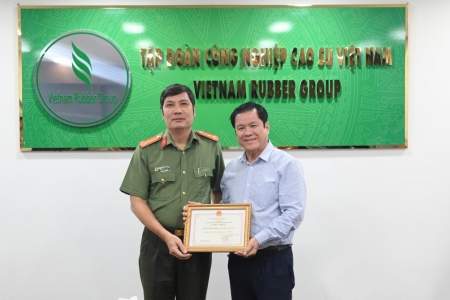 VRG được công nhận đạt chuẩn “An toàn về an ninh, trật tự”