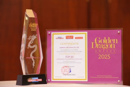 Amway Việt Nam: Doanh nghiệp FDI xuất sắc về dinh dưỡng và chăm sóc sức khỏe chủ động