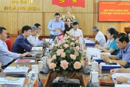 Hội thảo khoa học cuốn Địa chí Hoằng Hoá