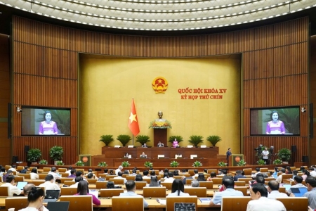 Trình Quốc hội dự thảo Nghị quyết của Quốc hội sửa đổi, bổ sung một số điều của Hiến pháp năm 2013