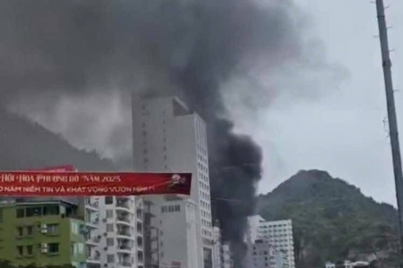 Công an Hải Phòng thông tin về vụ cháy xảy ra tại thị trấn Cát Bà