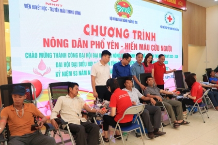 Phổ Yên: Ngày hội hiến máu tình nguyện đợt II vượt chỉ tiêu, thu 276 đơn vị máu