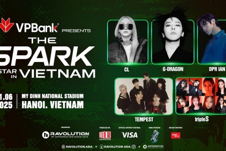 Biểu tượng K-pop toàn cầu G-Dragon được VPBank mang về Việt Nam cùng đại nhạc hội VPBank K-Star Spark